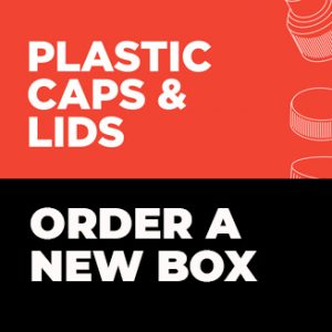 Plastic Caps & Lids Box - Order a New Box